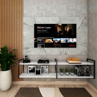 Imagem de Prateleira Sala Pratileira Prateleira Industrial Prateleira Branca Prateleira Quarto Estante