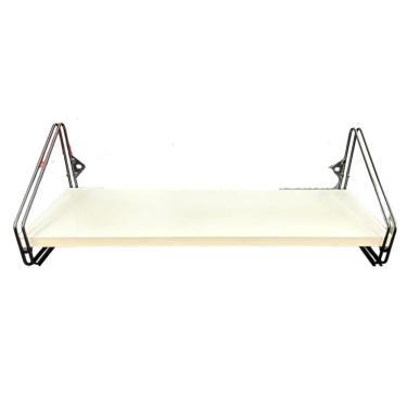 Imagem de Nicho Prateleira Mdf 16 Cm X 49 Cm - Luxo C/ Suporte Preto