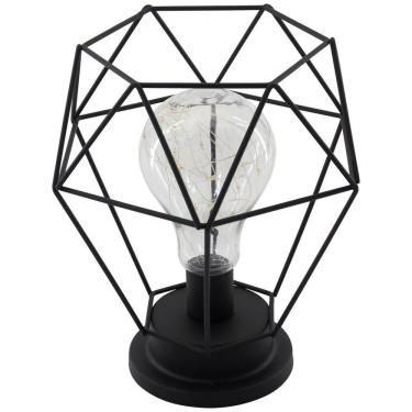 Imagem de Luminária Vintage Decoração Industrial Luz De Led Amarela