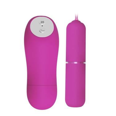 Imagem de Cápsula Vibratória 20 Ritmos Com Controle Wireless - Magic X 20 - Rosa