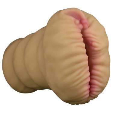 Imagem de Masturbador Vagina Alienígena Alien's Pie Marrom - Lovetoy - Bege