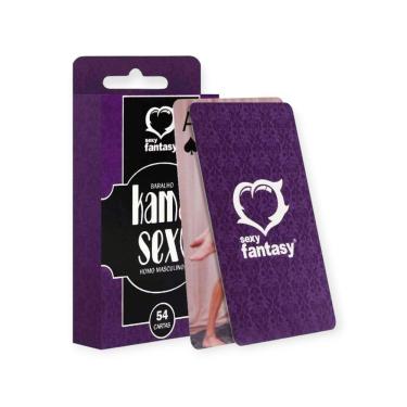 Imagem de Baralho Kama Sexy Homo Masculino Com 54 Cartas - Sexy Fantasy - Colorido