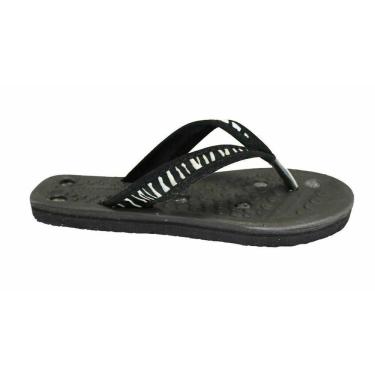 Imagem de Chinelo Dedo Baixo Fino Magnético Kelly Zebra 39 Par - Terumi