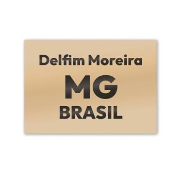 Imagem de Imã de Geladeira Delfim Moreira Minas Gerais MDF 8cm x 5cm