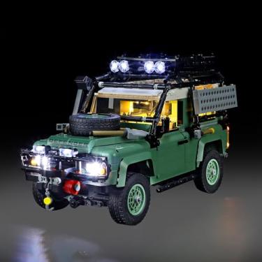 Imagem de Mililier LED Light Kit for Lego 10317 Icons Land-Rover Classic Defender 90 Set, Compatible with Lego 10317 Building Blocks Model(Not Include Blocks Set)