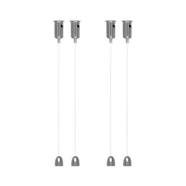 Imagem de Kit Suspensão Pix Para Fixação Luminária Painel Led Sobrepor
