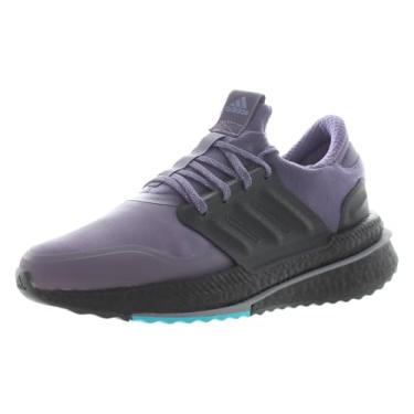 Imagem de adidas Tênis de corrida feminino X_PLR Boost, Violeta sombra/violeta prateado/carbono, 37
