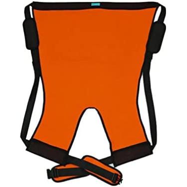 Imagem de Die Almofada Paciente Elevador Escada Deslizante Placa Transferência Mover Cinta Cinto Segurança Corpo Inteiro Elevação Estilingue Deslizante Transferência Uso Para Idosos Hand, Orange, 88 * 67cm