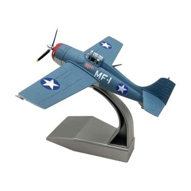 Imagem de Kokiya Avião de brinquedo infantil, modelo de avião de brinquedo em liga fundida, escala 1/72, para armário de TV de escritório
