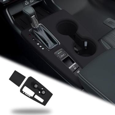 Imagem de Almofada de silicone para controle central para Honda Civic 2025 2024 2023 2022 acessórios capa protetora de silicone para decoração de interiores de câmbio preta