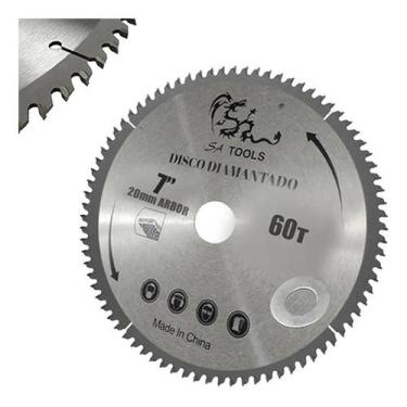Imagem de Disco De Serra P/ Madeira E Mdf 7 Pol 60 Dentes Sa Tools - Sa, Songle,