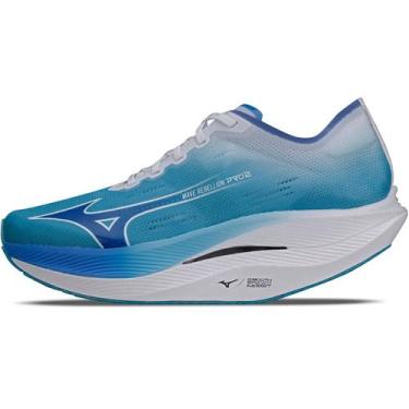 Imagem de Tênis de Corrida Mizuno Wave Rebellion Pro 2, Azul, 38