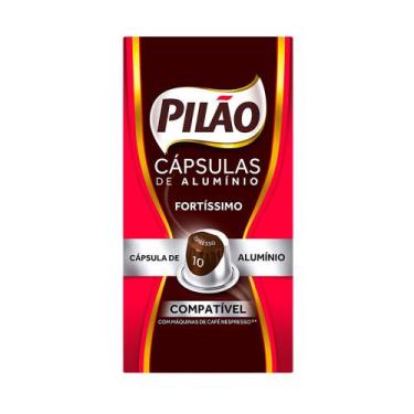 Imagem de Café Fortíssimo Pilão 10 Cápsulas