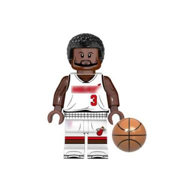 Imagem de Boneco jogador basquete blocos de montar - BLOCO DE MONTAR, WADE