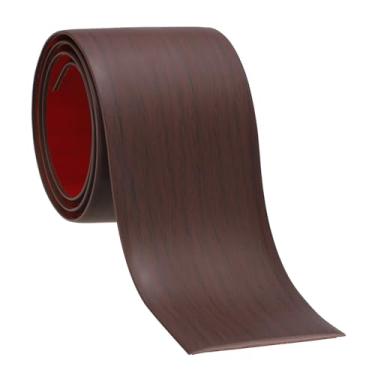 Imagem de PATIKIL Faixa de transição autoadesiva de piso 7,6 cm x 6,6 m, divisor plano de piso laminado de vinil para unir lacunas de piso, portas, carvalho vermelho