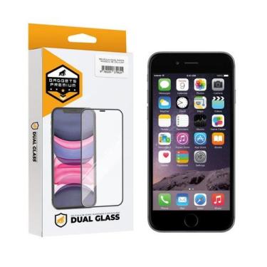 Imagem de Película Dual Glass para iPhone - Gshield, Preta-iPhone 6/6S