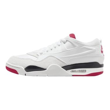 Imagem de Tênis masculino Air Jordan 4 RM (FQ7939-102, branco/preto/cinza neutro/vermelho), Branco/preto/cinza neutro/vermelho universitário, 41