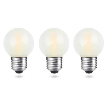 Imagem de Lâmpada LED AIELIT regulável 2W 3000K 25W equivalente E26, pacote com 