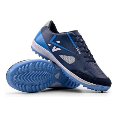 Imagem de Chuteira society white futebol grama sintetica lançamento - White cast