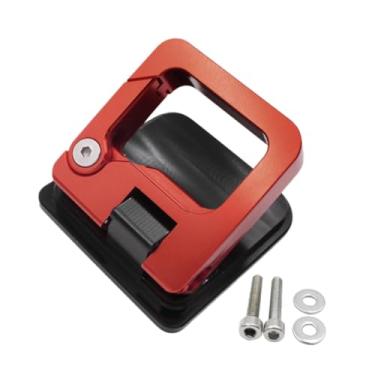 Imagem de Generic Gancho de motocicleta, porta-malas do porta-malas do gancho de montagem de cicatrizes Capaceador de capacete de ajuste, gancho de scooter para GTS 300, Vermelho