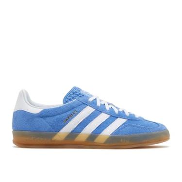 Imagem de Adidas Tênis feminino Gazelle Indoor W, Blue Fusion Ftwr Ouro Branco Met, 38