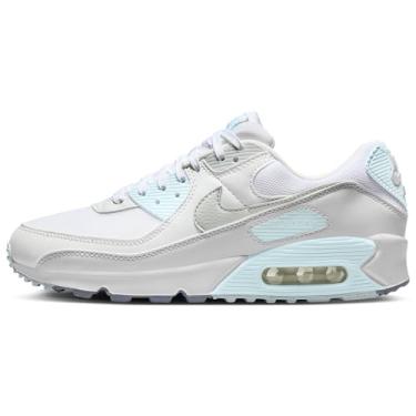 Imagem de Nike Tênis feminino, Branco, prata claro, azul glaciar, 35