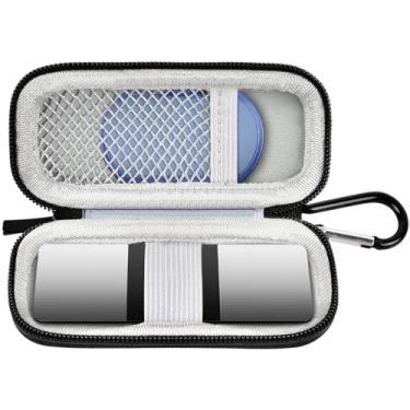 Imagem de Capa para monitor de frequência cardíaca compatível com AliveCor Kardia Mobile Personal ECG/para AliveCor KardiaMobile 6L para smartphone Apple Android, Mini dispositivo portátil de frequência