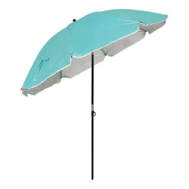 Imagem de Guarda Sol Articulado Classic Verão Fps 60 Grande 1,93m Liso (Verde)