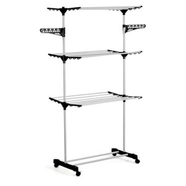 Imagem de VARAL DE ROUPA DOBRAVEL VERTICAL ELEVARE 80CM X 57CM X 165CM