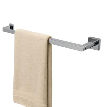 Imagem de Porta Toalha de Parede Bastão Inox Cromado 60 CM Banheiro Toalheiro Linha Prime BSMIX