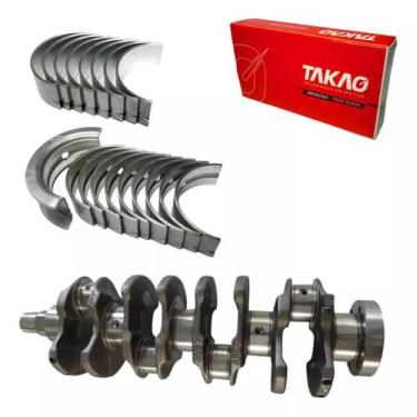 Imagem de Kit Virabrequim Original E Bronzinas Mobi Palio Weekend Siena Uno Way 