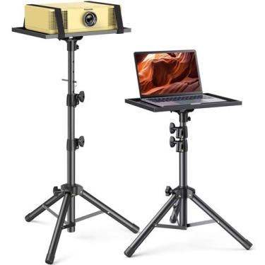 Imagem de Suporte de tripé para projetor AMADA HOMEFURNISHING, altura de 66 a 13