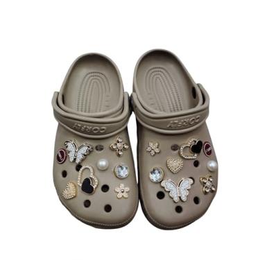 Imagem de Chinelo Feminino Estilo Babuche Pigente de Metal Corfly Baixo 100% EVA Solado Leve Antiderrapante (Bege, BR, Adulto, Faixa Numérico, 35, 36)