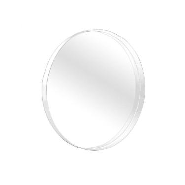 Imagem de Espelho Decorativo Round Interno Branco 50 Cm Redondo