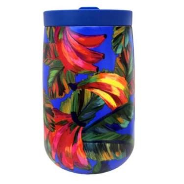 Imagem de Copo farm que sede bananamix 450ml 78326053m - FARM..RIO, AZUL-VERDE-L