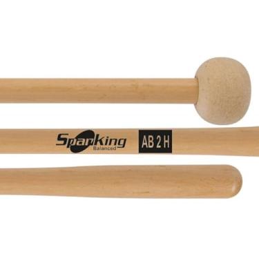 Imagem de Baqueta Spanking Linha Drums Corp AB2H para Bumbo de 16 a 18 113701 Marching Band