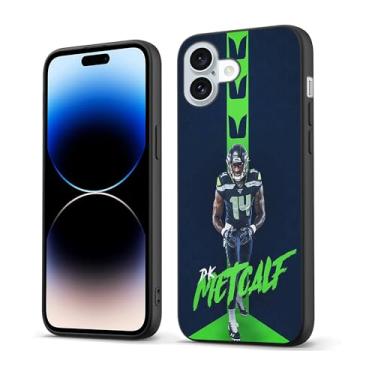 Imagem de FENYIKEKE Compatível com capa para iPhone 17, capa de telefone elegante de TPU macio à prova de choque (Seattle-Metcalf