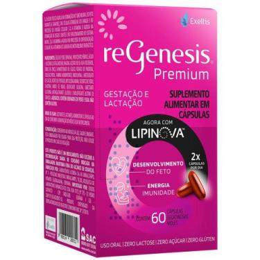 Imagem de Regenesis Premium Com 60 Capsulas Lipinova - Exeltis