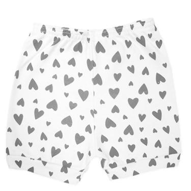 Imagem de Short Bebê Estampado Com Punho Enxoval Verão Bebê Fresquinho - Koala B