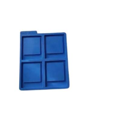 Imagem de Molde de Silicone para Resina - Polaroide 4 Cavidades - Pandu Moldes