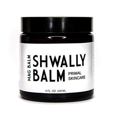 Imagem de Shwally Creme de óleo de magnésio Paleo – um verdadeiro bálsamo de magnésio sem óleo de semente e primário – 100% sebo alimentado com capim e abacate, azeite de oliva virgem com magnésio zechstone
