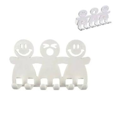 Imagem de 10 Suportes Adesivo Porta Escovas de Dentes Parede Multiuso - Ami