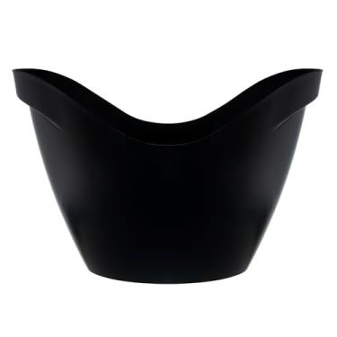 Imagem de Wave Champanheira Design Moderno, 8L de Capacidade, 39.5 x 18 cm, Acabamento Premium sem Rebarbas (PRETO)