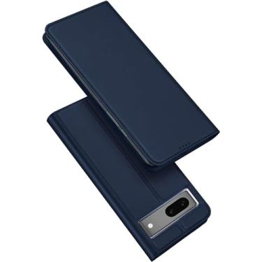 Imagem de EXOTUF Capa carteira para Google Pixel 8 Pro/8, capa de couro empresarial, capa flip com suporte para cartão, suporte fólio, à prova de choque, ajuste fino