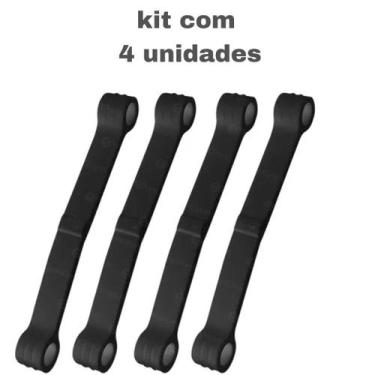 Imagem de Kit Com 4 Tirantes Lavadoras Brastemp Mondial  - (326000047)  - Preto 