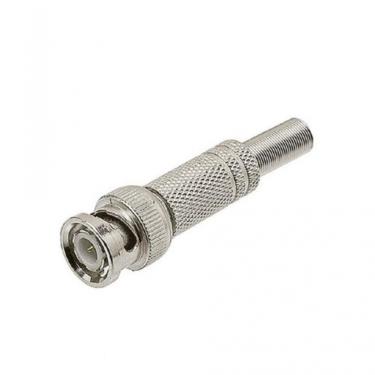 Imagem de Conector Bnc Com Mola Solda Embalagem 5 Peças Fasgold