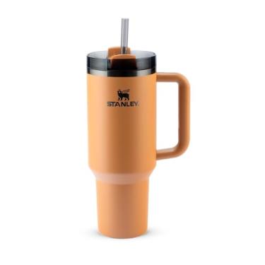 Imagem de Stanley - Quencher H2.0 FlowState 1,18L - Copo de aço inoxidável com isolamento a vácuo, tampa e canudo, para água, chá gelado, café, smoothies e muito mais, Camel