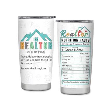 Imagem de ZAHUOMUG Presentes para corretores de imóveis, presente de apreciação de corretores de imóveis para mulheres, presentes para corretores de imóveis no fechamento, presente para um agente imobiliário