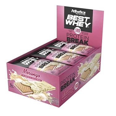 Imagem de Atlhetica Nutrition Best Whey Protein Break - 12 Unidades 25G Morango Athletica Nutrition