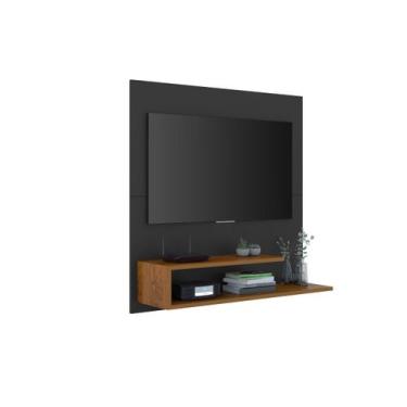 Imagem de Painel Para Tv 32P Orlando Preto/Freijó Sala/Quarto Decor - Orcon, Mdp